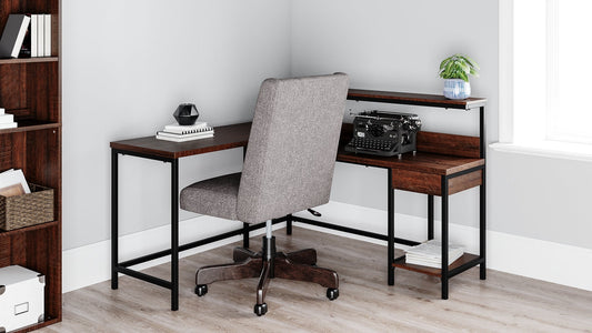 Camiburg L-Desk with Storage Smyrna Furniture Outlet