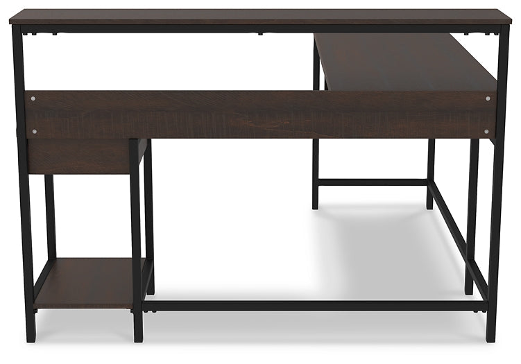 Camiburg L-Desk with Storage Smyrna Furniture Outlet
