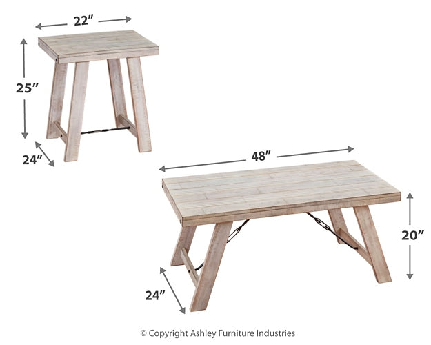 Carynhurst Occasional Table Set (3/CN) Smyrna Furniture Outlet