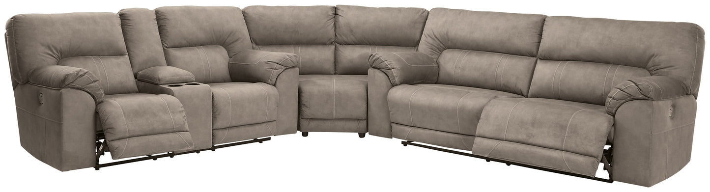 Cavalcade 3-Piece Power Reclining Sectional Smyrna Furniture Outlet