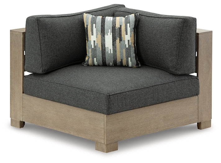 Citrine Park 4-Piece Outdoor Sectional with Ottoman Smyrna Furniture Outlet