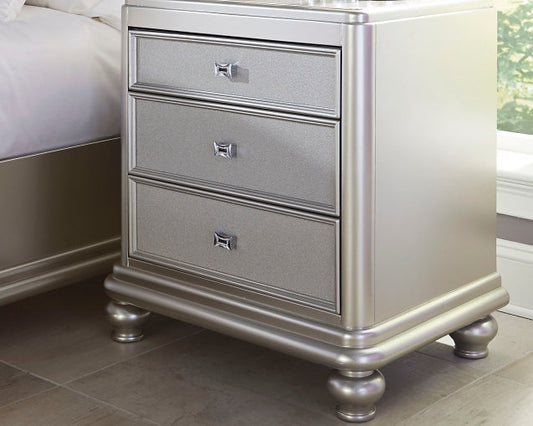 Coralayne Three Drawer Night Stand Smyrna Furniture Outlet
