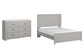 Cottonburg Queen Panel Bed with Dresser Smyrna Furniture Outlet