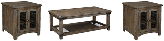 Danell Ridge Coffee Table with 2 End Tables Smyrna Furniture Outlet