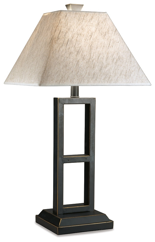 Deidra Metal Table Lamp (2/CN) Smyrna Furniture Outlet