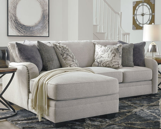 Dellara 2-Piece Sectional with Chaise Smyrna Furniture Outlet