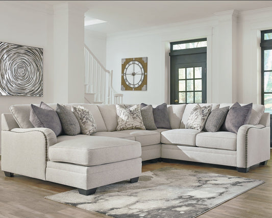 Dellara 4-Piece Sectional with Chaise Smyrna Furniture Outlet