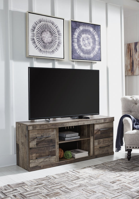 Derekson LG TV Stand w/Fireplace Option Smyrna Furniture Outlet