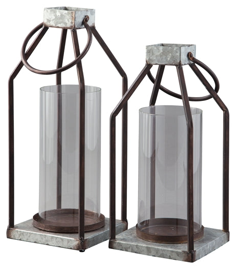 Diedrick Lantern Set (2/CN) Smyrna Furniture Outlet