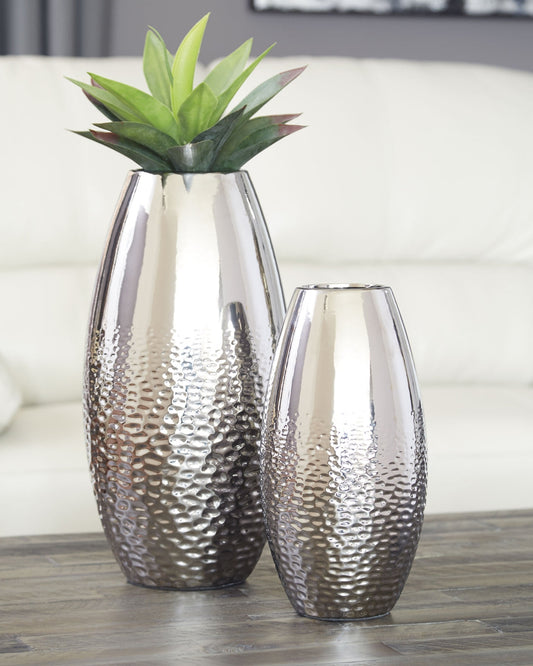 Dinesh Vase Set (2/CN) Smyrna Furniture Outlet