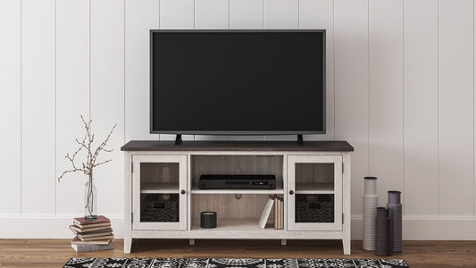 Dorrinson LG TV Stand w/Fireplace Option Smyrna Furniture Outlet