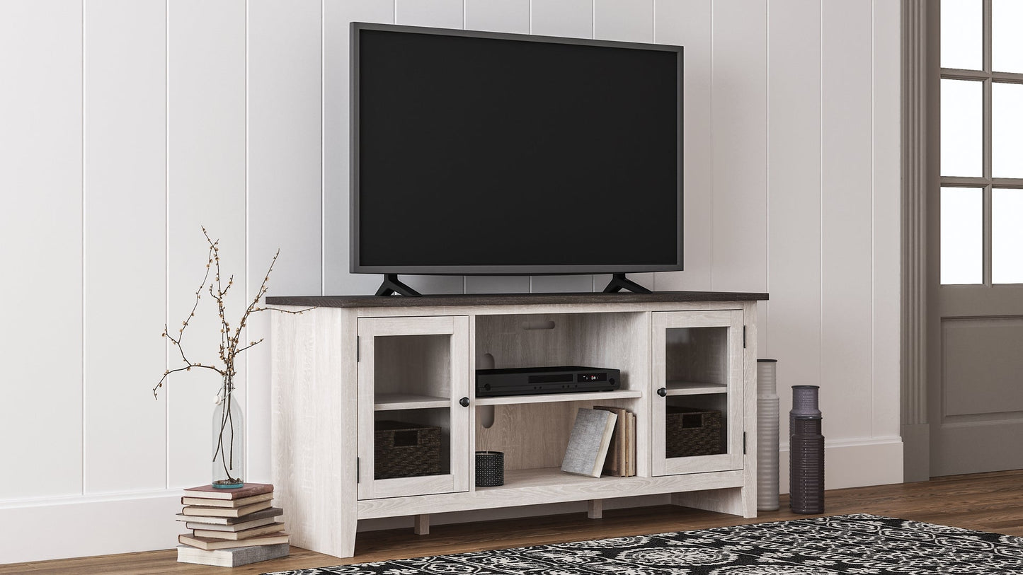 Dorrinson LG TV Stand w/Fireplace Option Smyrna Furniture Outlet