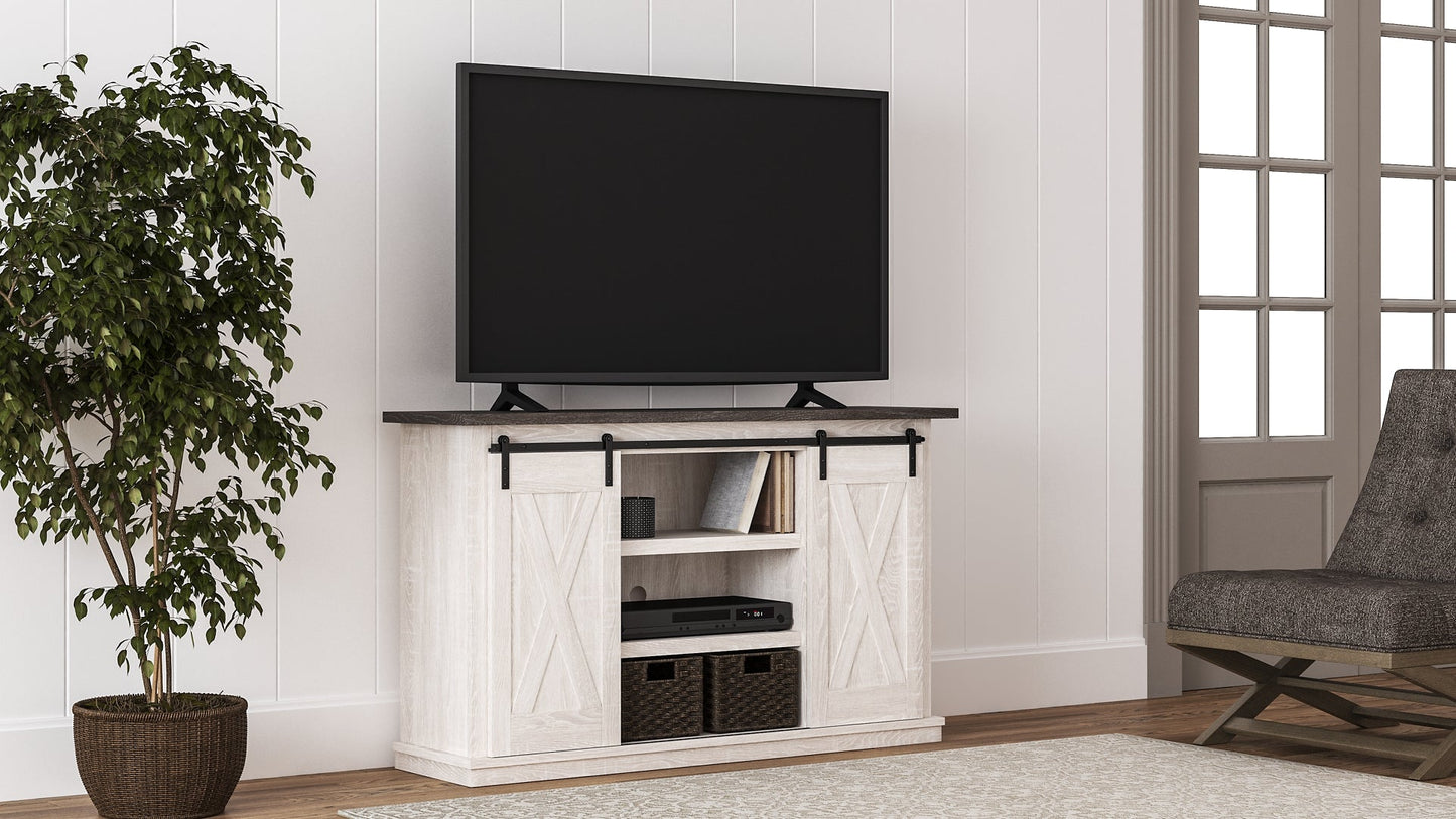 Dorrinson Medium TV Stand Smyrna Furniture Outlet