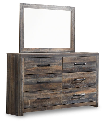 Drystan Dresser and Mirror Smyrna Furniture Outlet