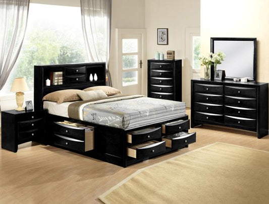EMILY BLACK STORAGE BEDROOM Smyrna Furniture Outlet