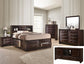 EMILY STORAGE DARK CHERRY BEDROOM Smyrna Furniture Outlet