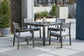 Eden Town Outdoor Dining Table and 4 Chairs Smyrna Furniture Outlet