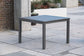 Eden Town Square Dining Table w/UMB OPT Smyrna Furniture Outlet