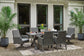 Elite Park Outdoor Dining Table and 6 Chairs Smyrna Furniture Outlet