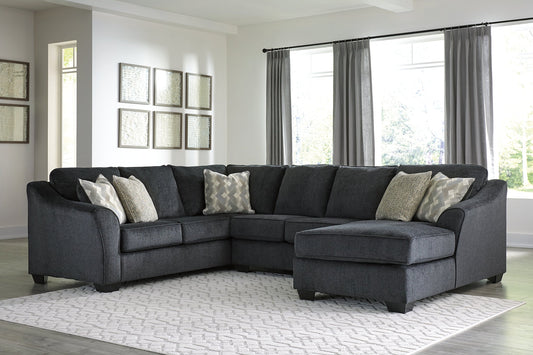 Eltmann 3-Piece Sectional with Chaise Smyrna Furniture Outlet
