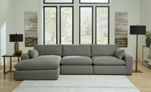 Elyza 3-Piece Sectional with Chaise Smyrna Furniture Outlet