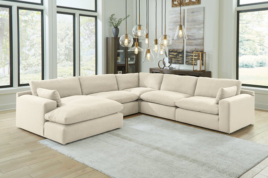 Elyza 5-Piece Sectional with Chaise Smyrna Furniture Outlet
