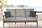 Emmeline Outdoor Sofa with Coffee Table Smyrna Furniture Outlet