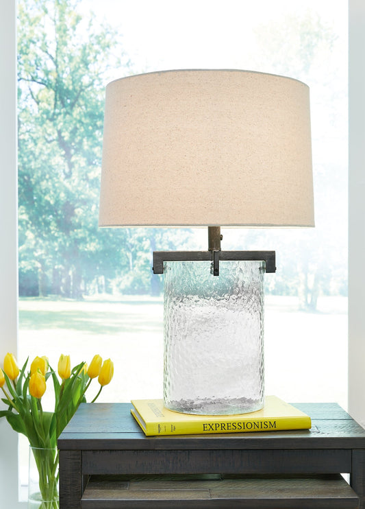 Fentonley Glass Table Lamp (1/CN) Smyrna Furniture Outlet