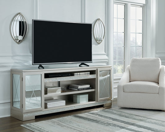 Flamory LG TV Stand w/Fireplace Option Smyrna Furniture Outlet