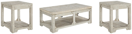 Fregine Coffee Table with 2 End Tables Smyrna Furniture Outlet