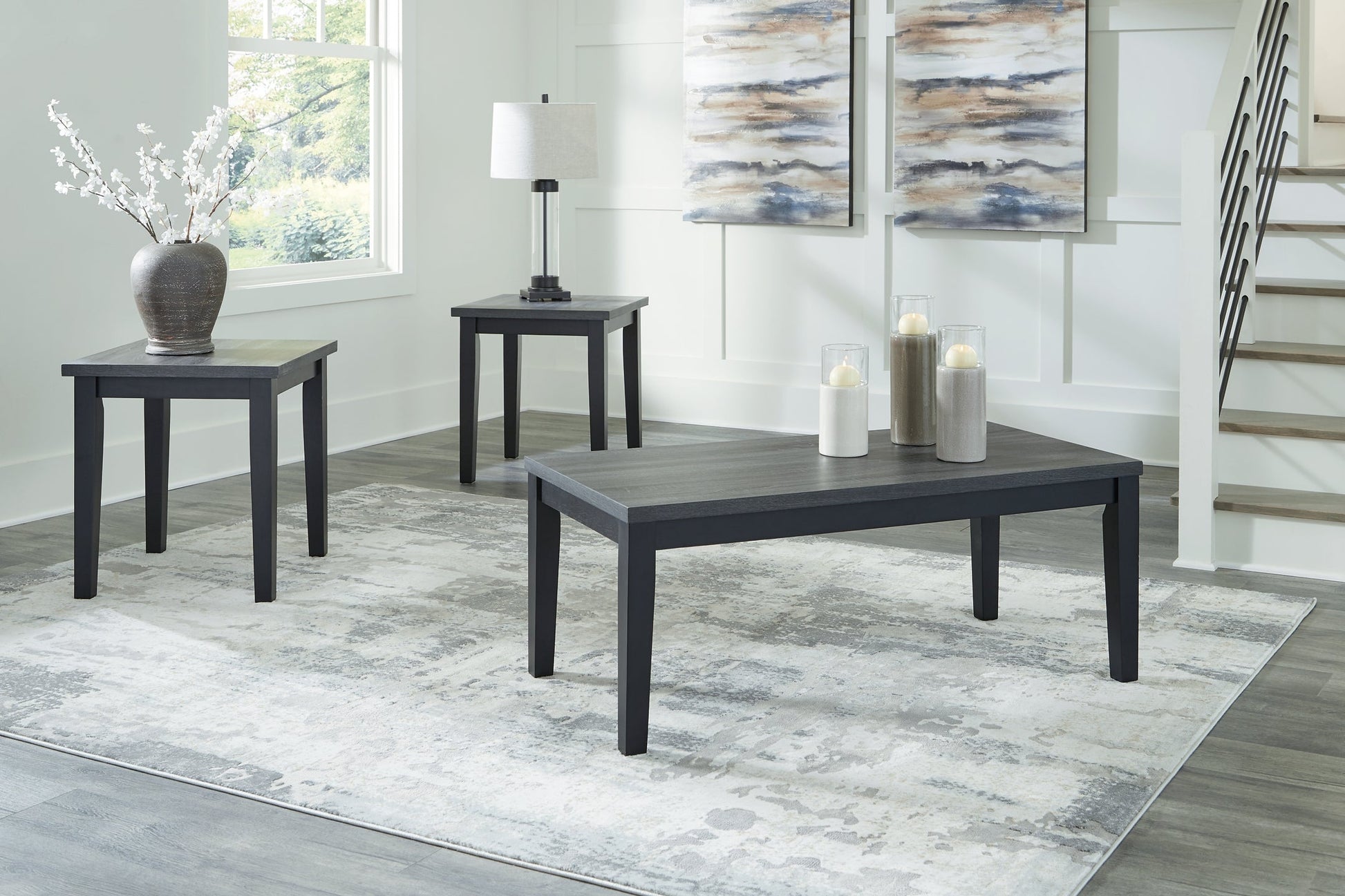 Garvine Occasional Table Set (3/CN) Smyrna Furniture Outlet