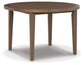 Germalia Round Dining Table w/UMB OPT Smyrna Furniture Outlet
