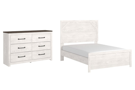 Gerridan Full Panel Bed with Dresser Smyrna Furniture Outlet
