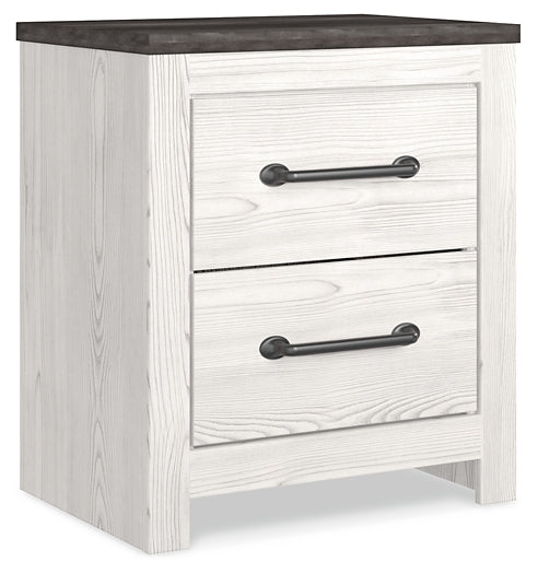 Gerridan Two Drawer Night Stand Smyrna Furniture Outlet