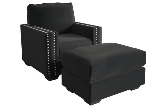 Gleston Chair and Ottoman Smyrna Furniture Outlet