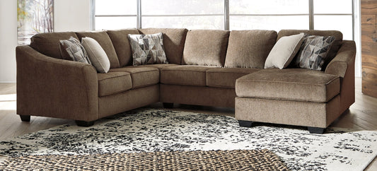 Graftin 3-Piece Sectional with Chaise Smyrna Furniture Outlet