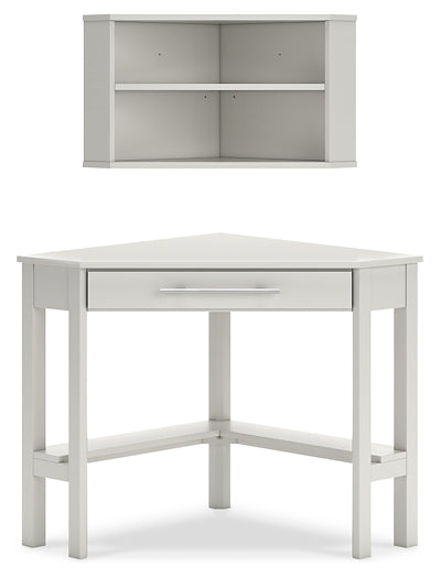 Grannen Home Office Corner Desk with Bookcase Smyrna Furniture Outlet