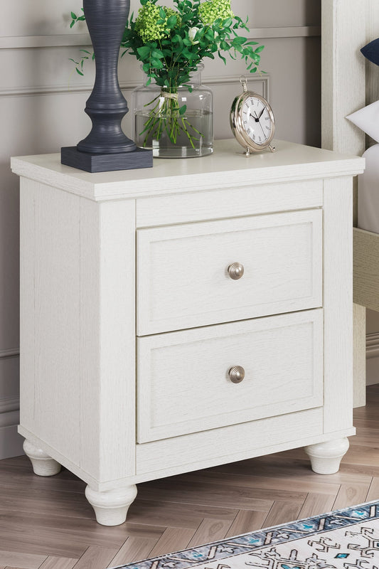 Grantoni Two Drawer Night Stand Smyrna Furniture Outlet