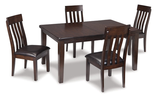 Haddigan Dining Table and 4 Chairs Smyrna Furniture Outlet