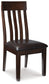 Haddigan Dining Table and 8 Chairs Smyrna Furniture Outlet