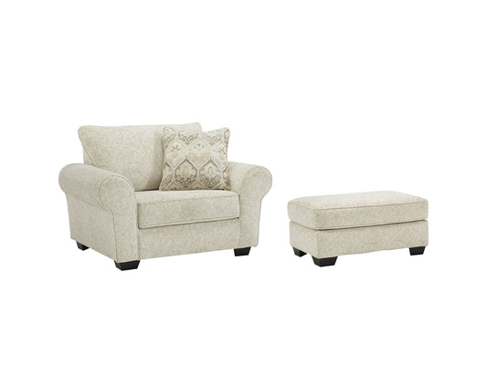 Haisley Chair and Ottoman Smyrna Furniture Outlet