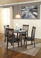 Hammis Dining Table and 4 Chairs Smyrna Furniture Outlet