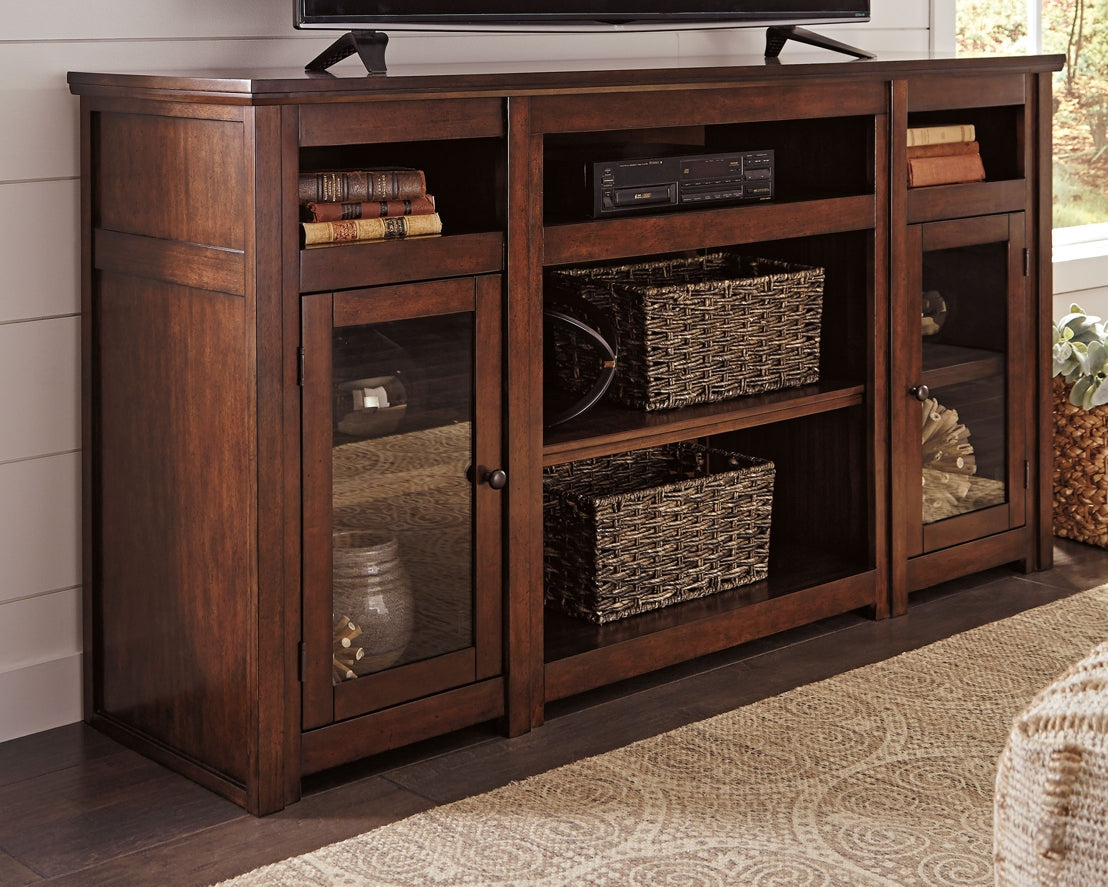 Harpan XL TV Stand w/Fireplace Option Smyrna Furniture Outlet