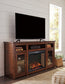 Harpan XL TV Stand w/Fireplace Option Smyrna Furniture Outlet