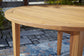 Janiyah Round Dining Table w/UMB OPT Smyrna Furniture Outlet