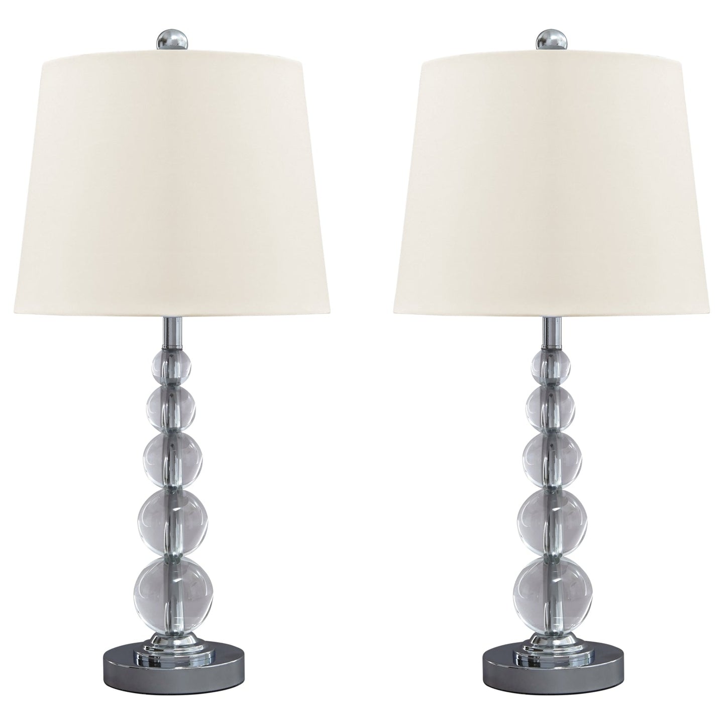Joaquin Crystal Table Lamp (2/CN) Smyrna Furniture Outlet