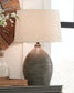 Joyelle Terracotta Table Lamp (1/CN) Smyrna Furniture Outlet