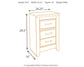 Juararo Two Drawer Night Stand Smyrna Furniture Outlet