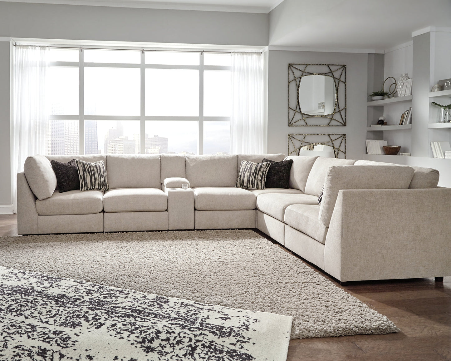 Kellway 7-Piece Sectional Smyrna Furniture Outlet