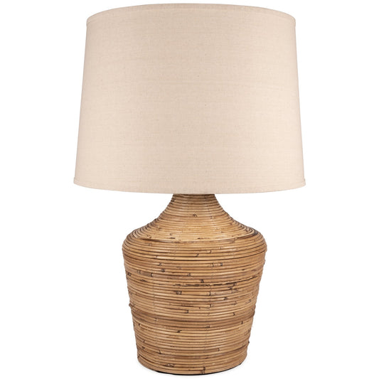 Kerrus Rattan Table Lamp (1/CN) Smyrna Furniture Outlet